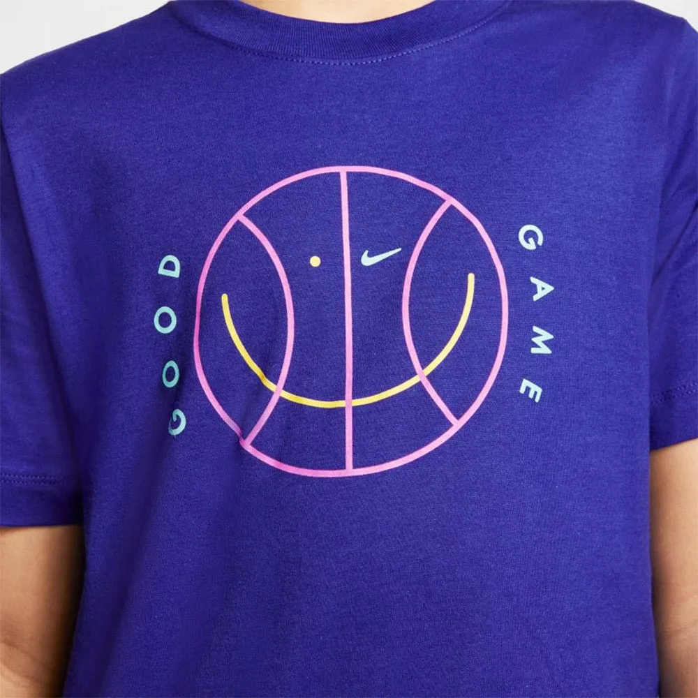 Nike Sportswear Baseball Smiley Face Boys T-shirt