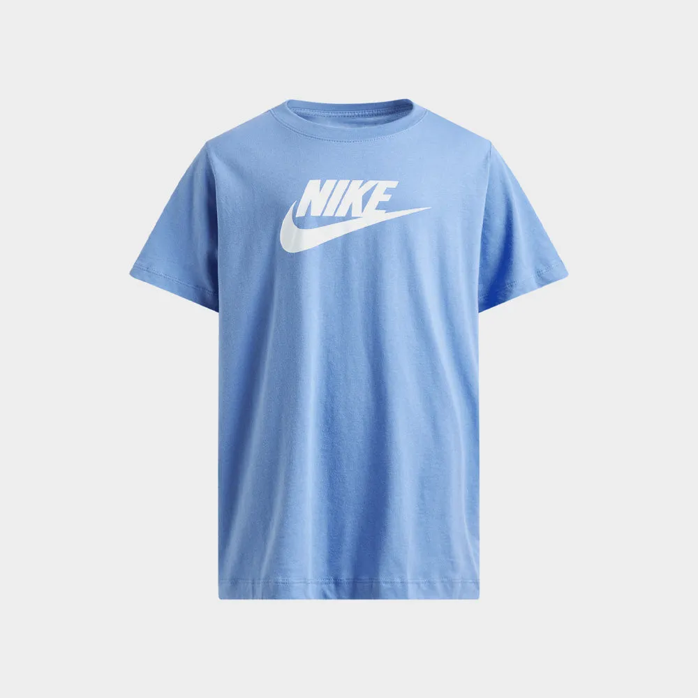 Nike Womens Sportswear Club Ss Tee Icn Ftra _ 183134 _ Blue