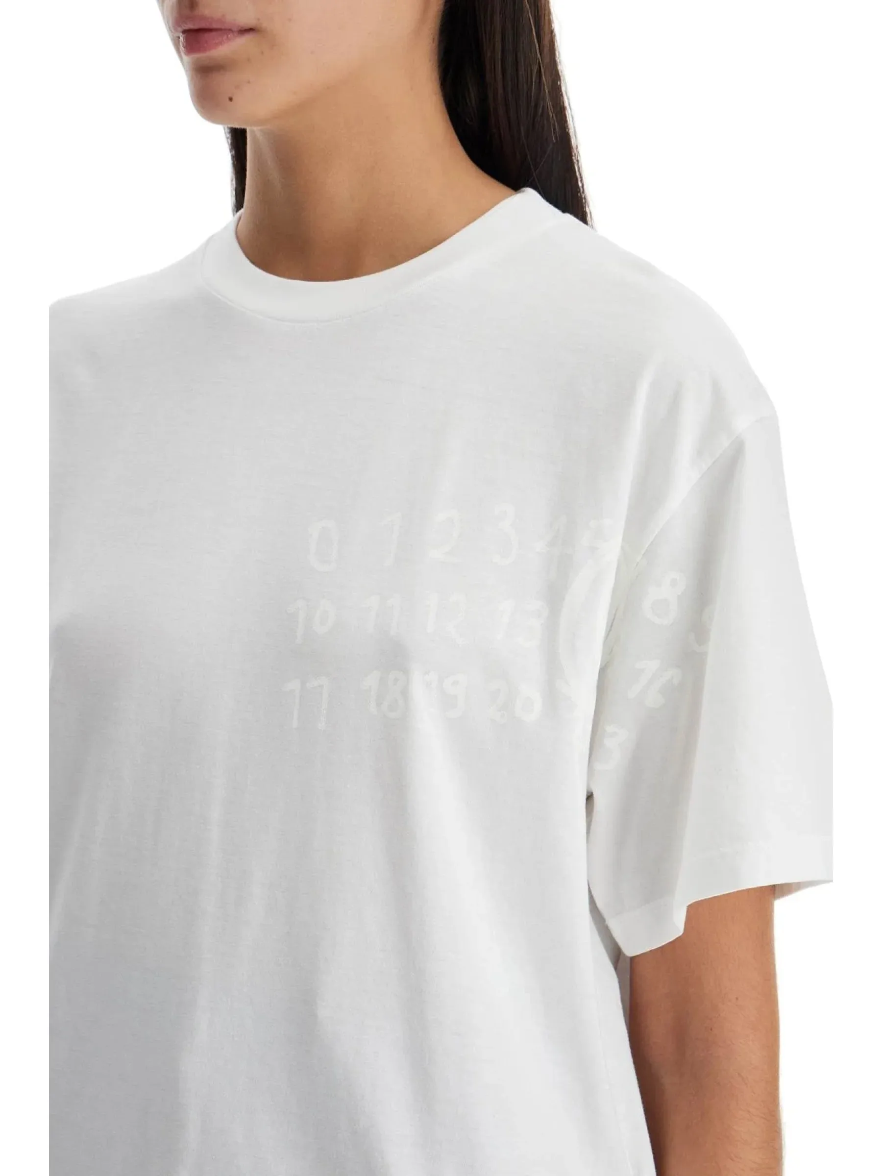 Numeric Logo Organic Cotton T-shirt