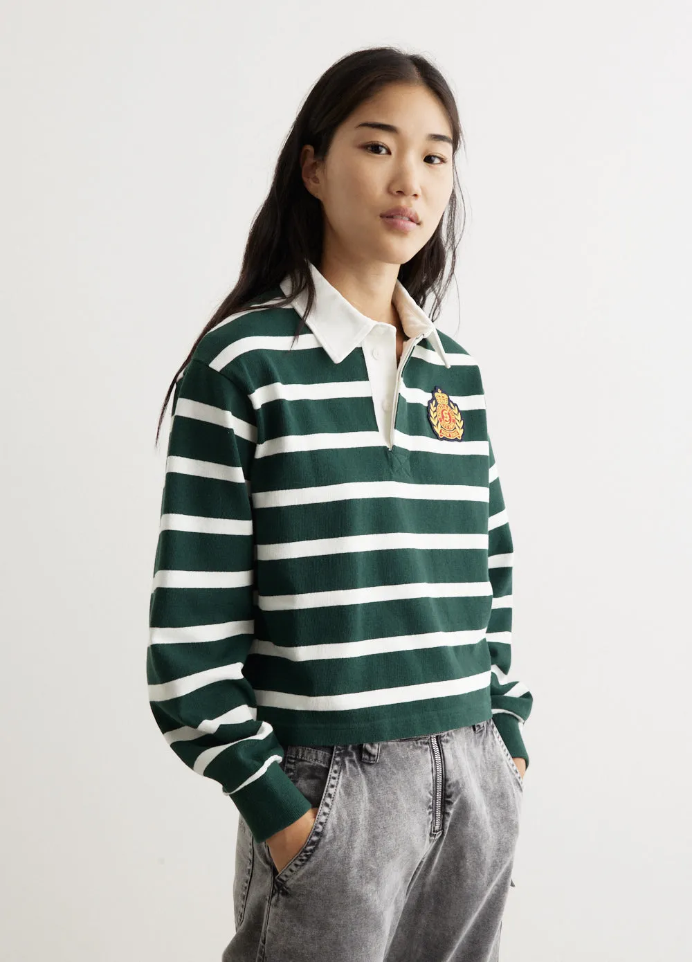 NY Crest Rugby Polo