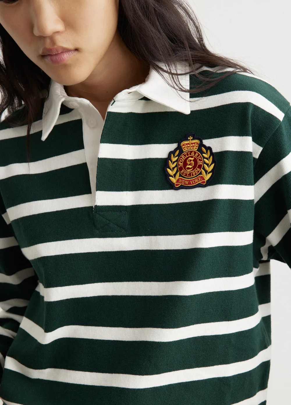 NY Crest Rugby Polo