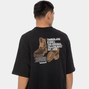 ORIGINAL YELLOW BOOT BACK GRAPHIC T-SHIRT FOR MEN