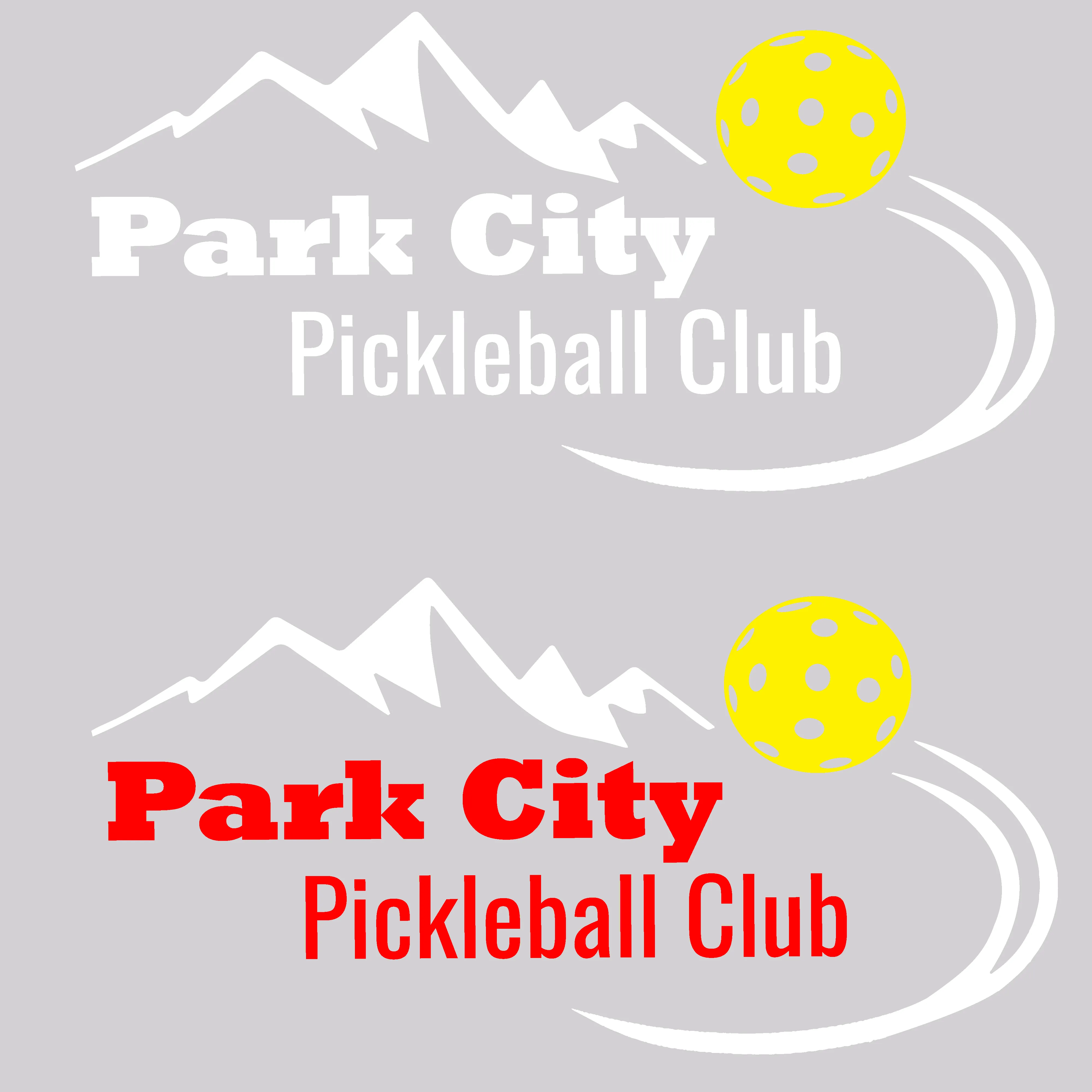 Park City Pickleball Club (White Words) Customizable | Women’s Short Sleeve Crewneck Pickleball Shirts | 100% Polyester