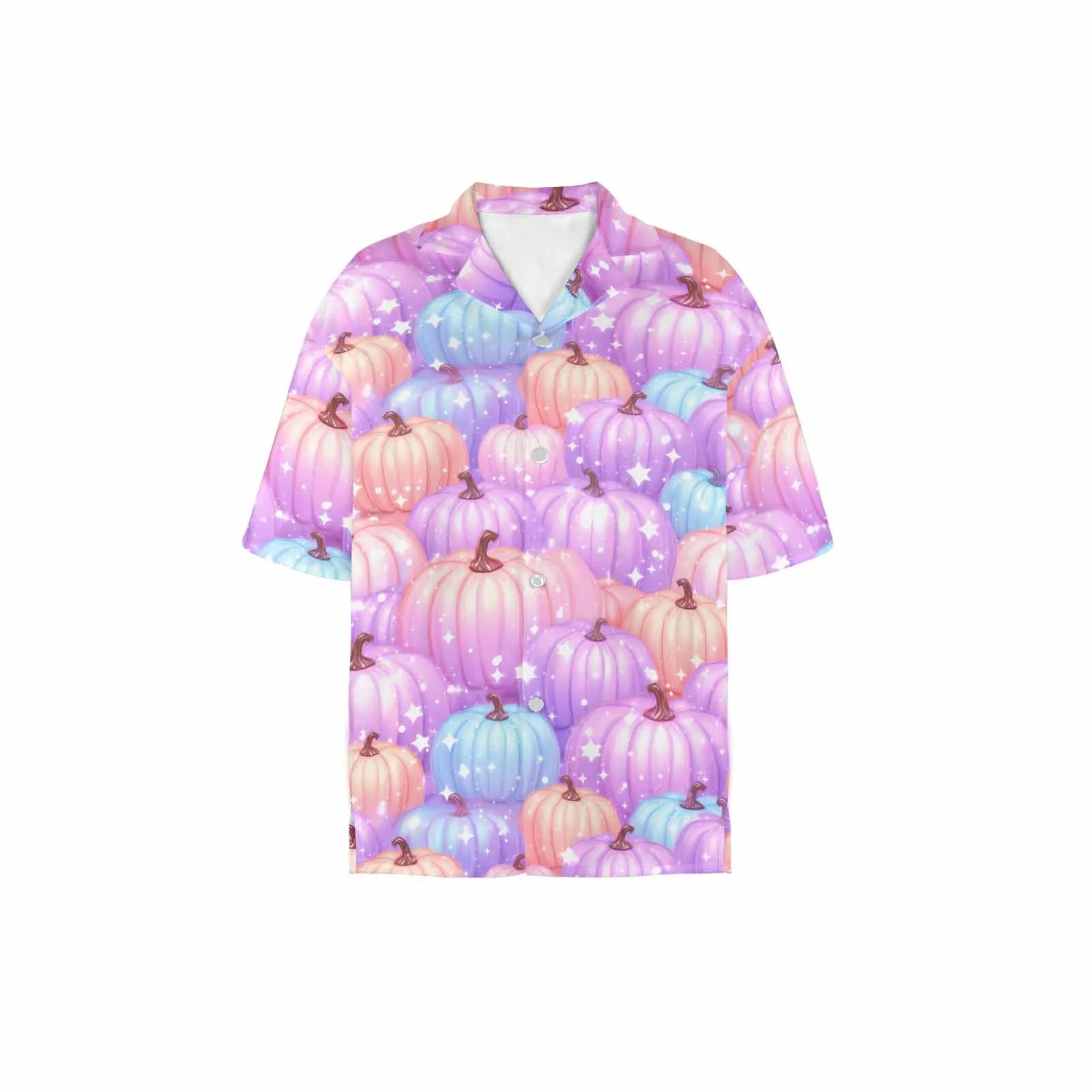 Pastel Pumpkin  Women's Hawaiian Shirt