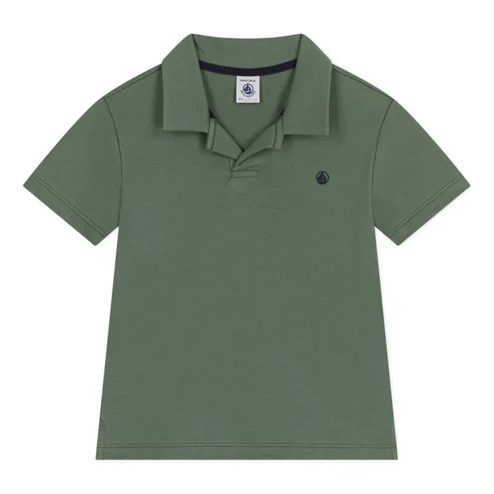 Petit Bateau boys short sleeve polo shirt