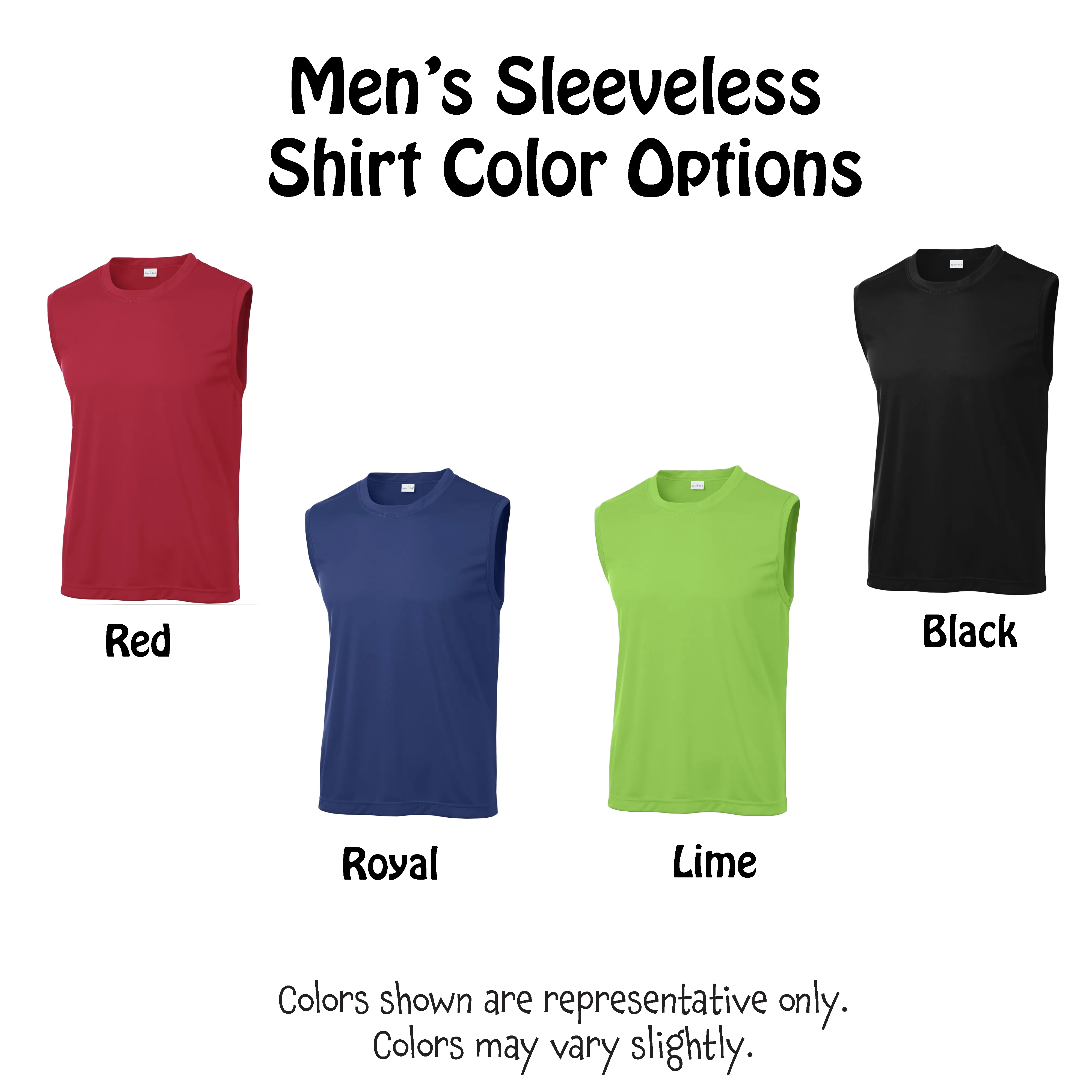 Pickleball Court (White) | Men's Sleeveless Athletic Shirt | 100% Polyester