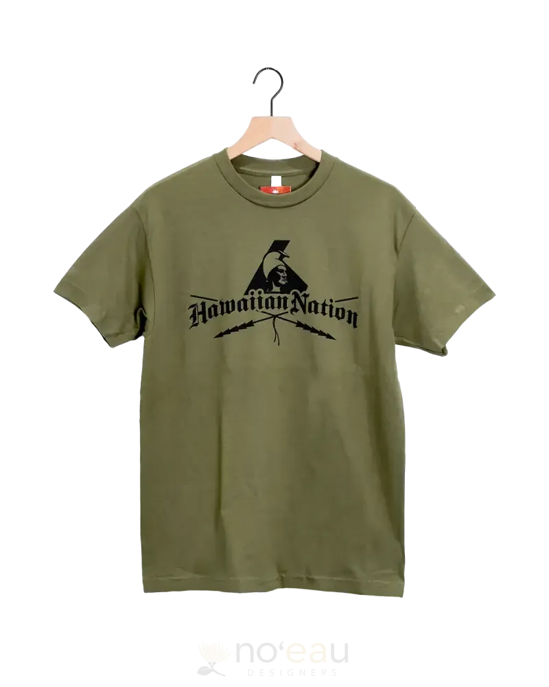 PIKO - Bloodline Hawaiian Nation Military Green T-Shirt