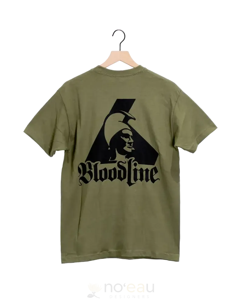 PIKO - Bloodline Hawaiian Nation Military Green T-Shirt