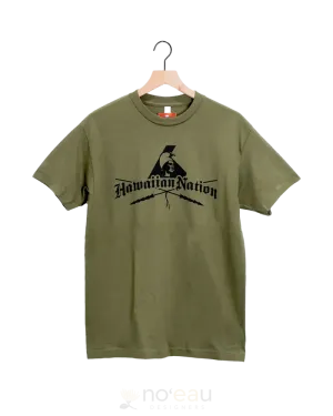 PIKO - Bloodline Hawaiian Nation Military Green T-Shirt