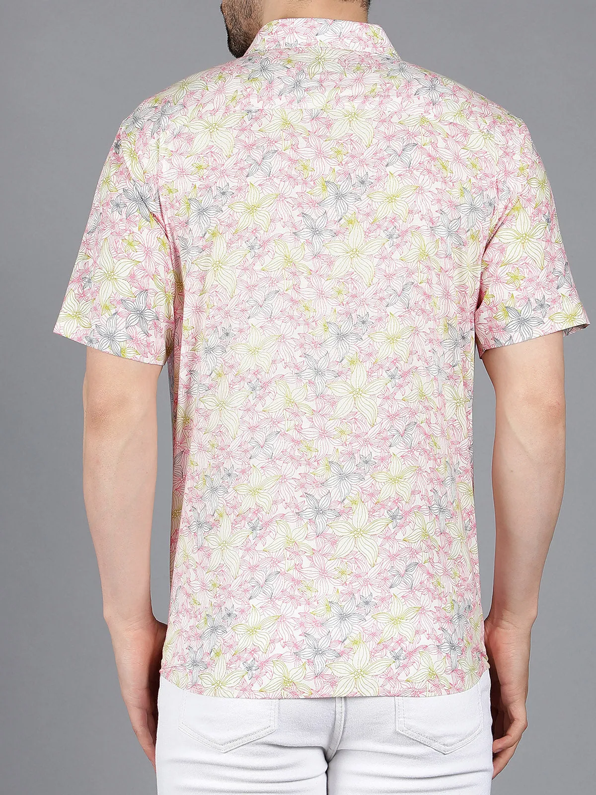 Procyon Printed Shirt White