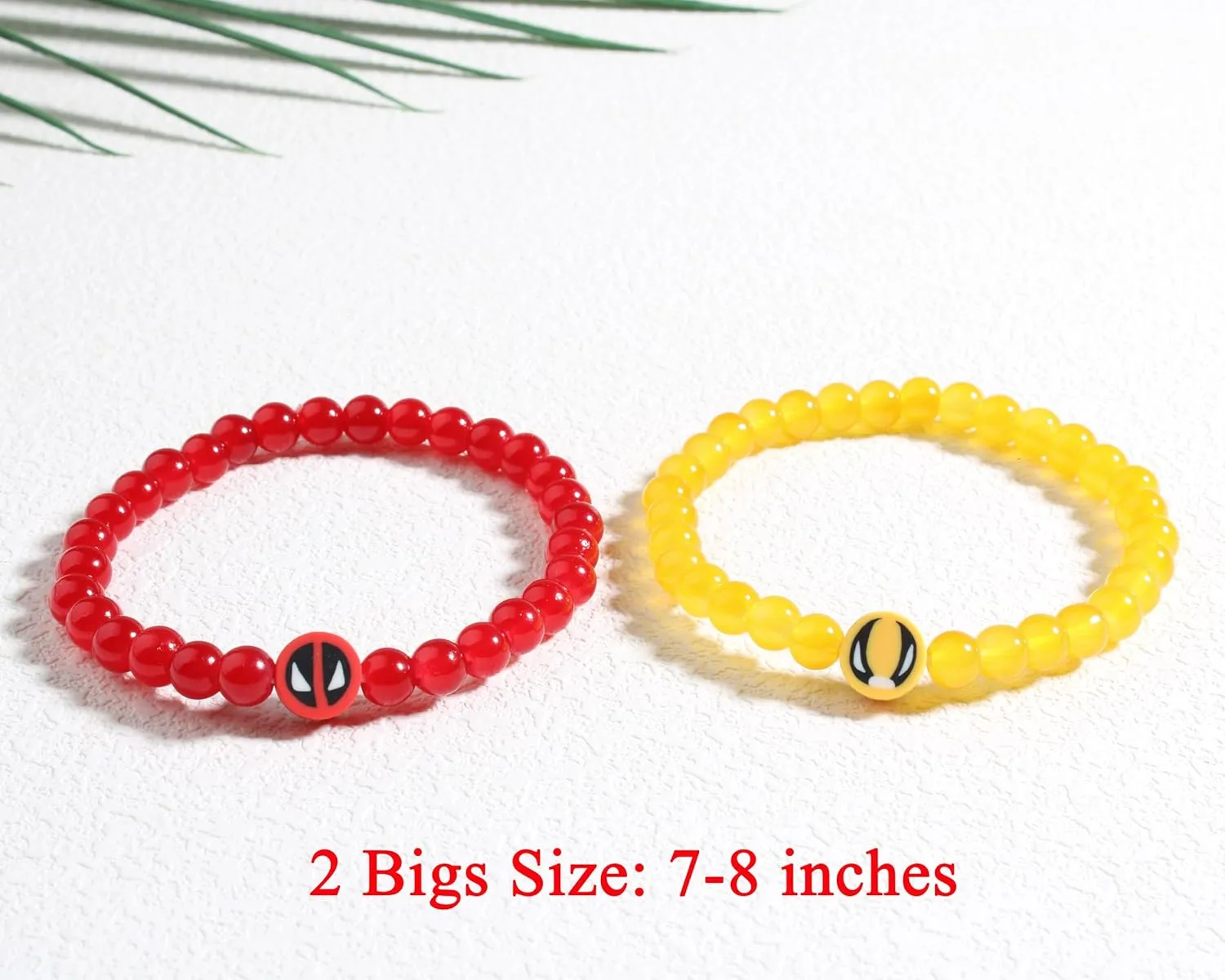QqzsJewls You and Me Bracelets Set Superhero Matching Bracelets for Mom Dad Daughter Son Aunt Niece Nephew Birthday Christmas School Gifts