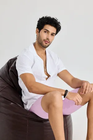 Quadfour Line White Shirt