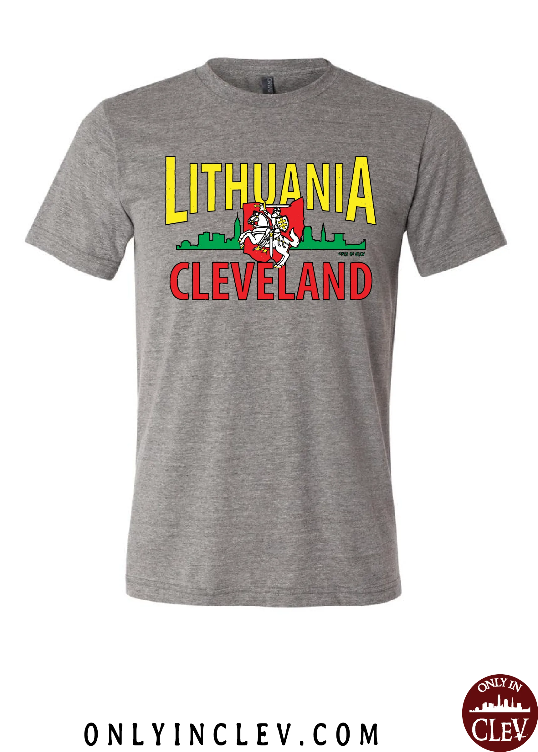"Lithuania Cleveland "Design on Gray