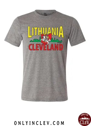 "Lithuania Cleveland "Design on Gray