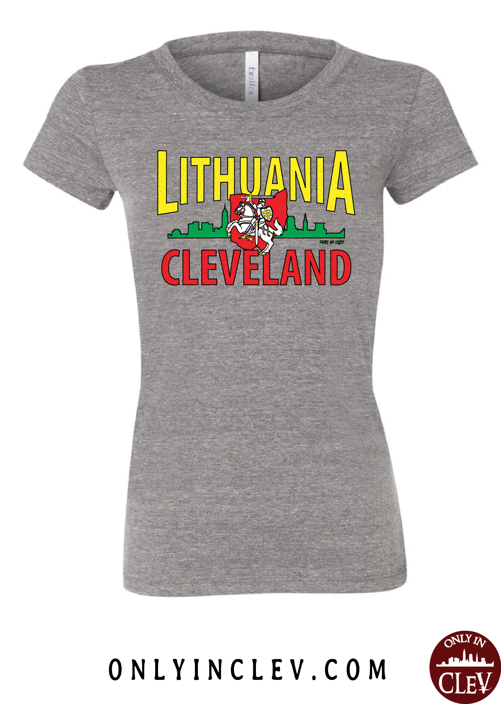 "Lithuania Cleveland "Design on Gray