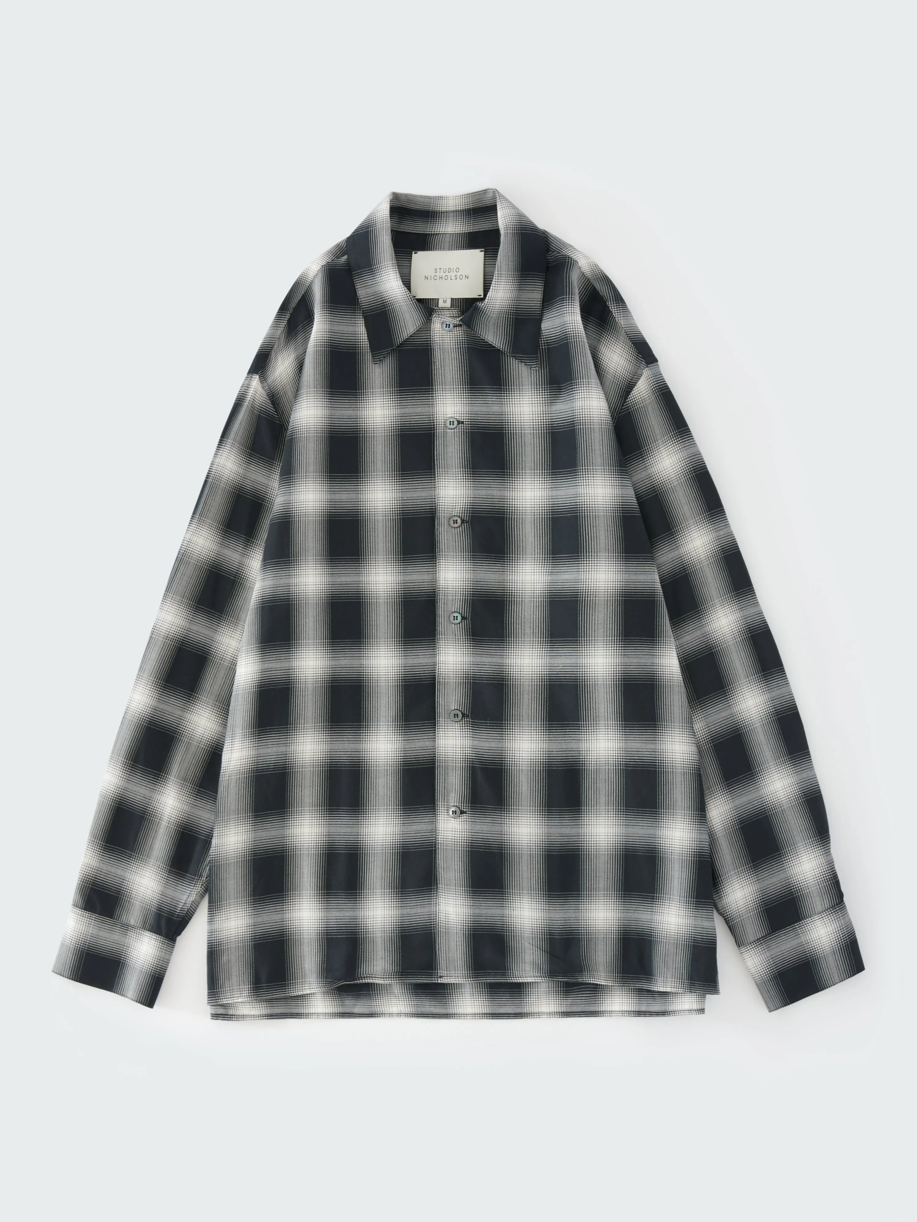 Ray Shirt in Black / Ecru Check