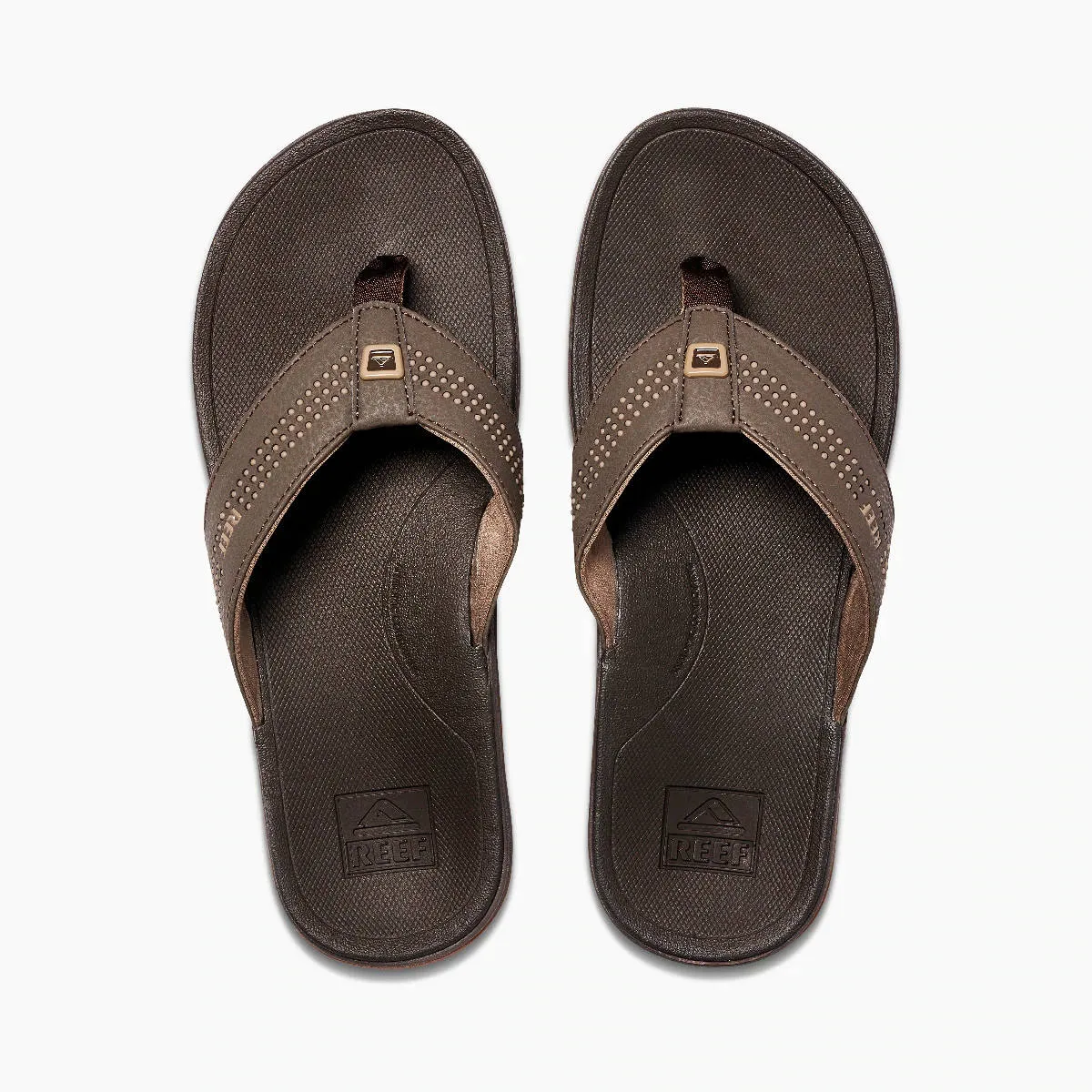 Reef Mens Ortho-Seas Brown