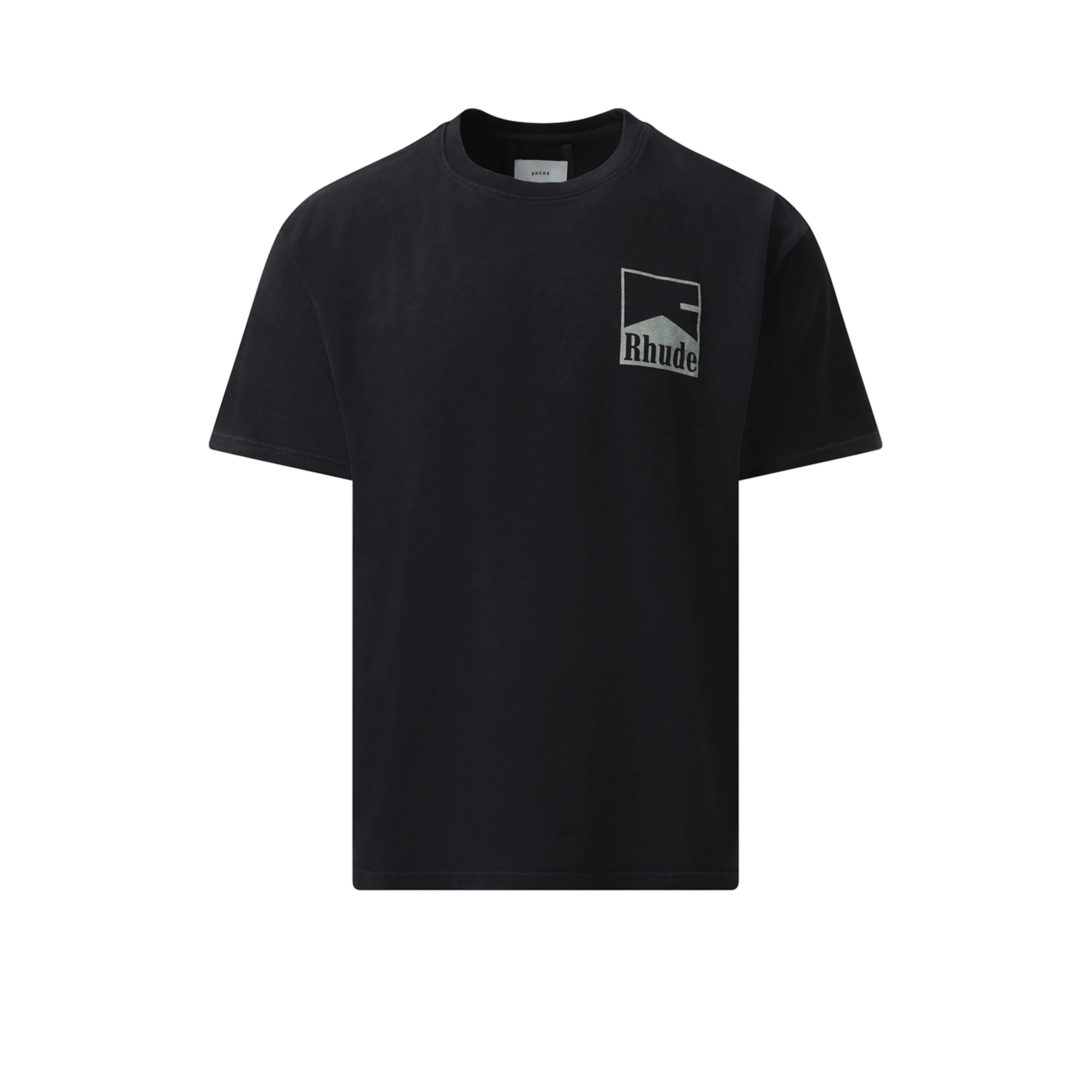 Rhude Chevron T-Shirt in Vintage Black