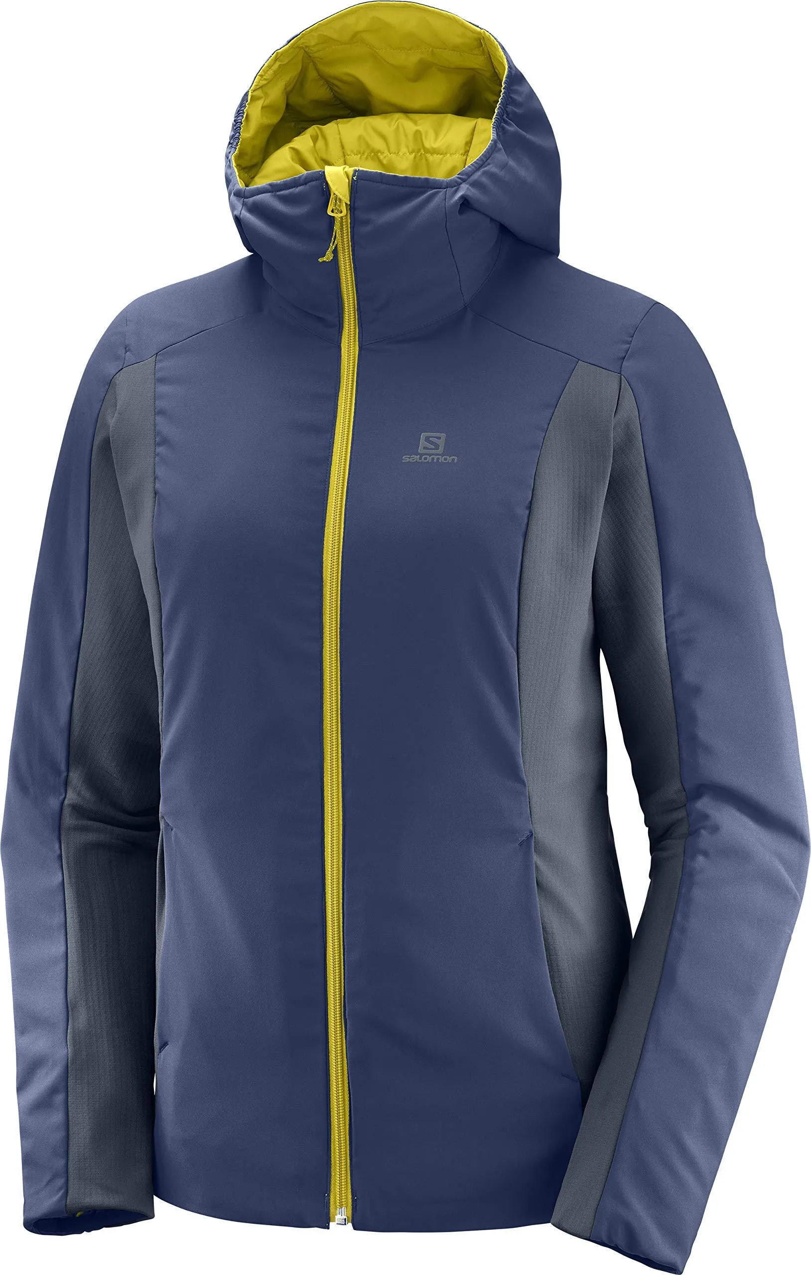 SALOMON Women's Drifter Mid Hoodie W, Golden PA, Medium