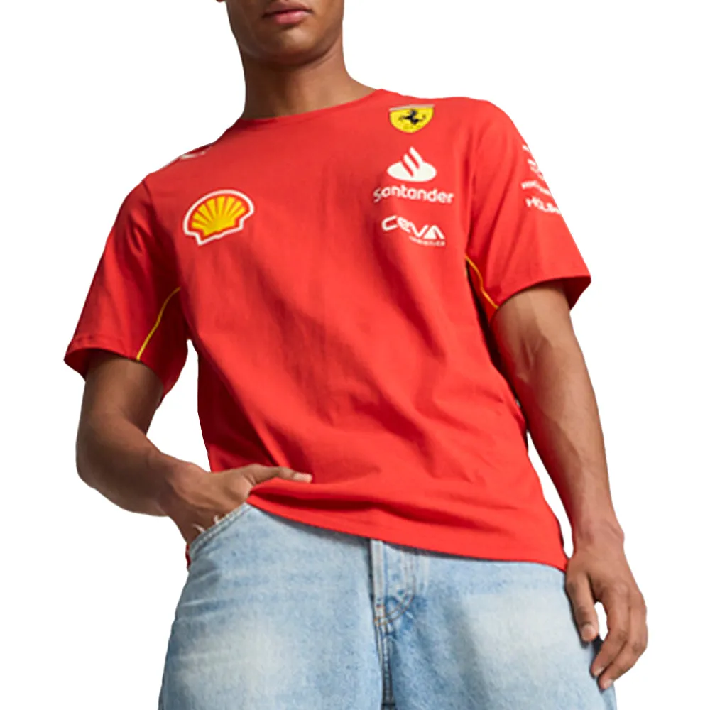 Sf Team Logo Crew Neck Short Sleeve T-Shirt