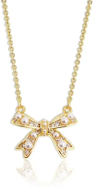 Sonateomber Dainty Chain Simple Pendant Necklace for Women, Cute Statement Rhinestone Single Dangle Necklaces Thanksgiving Christmas Jewelry Gift