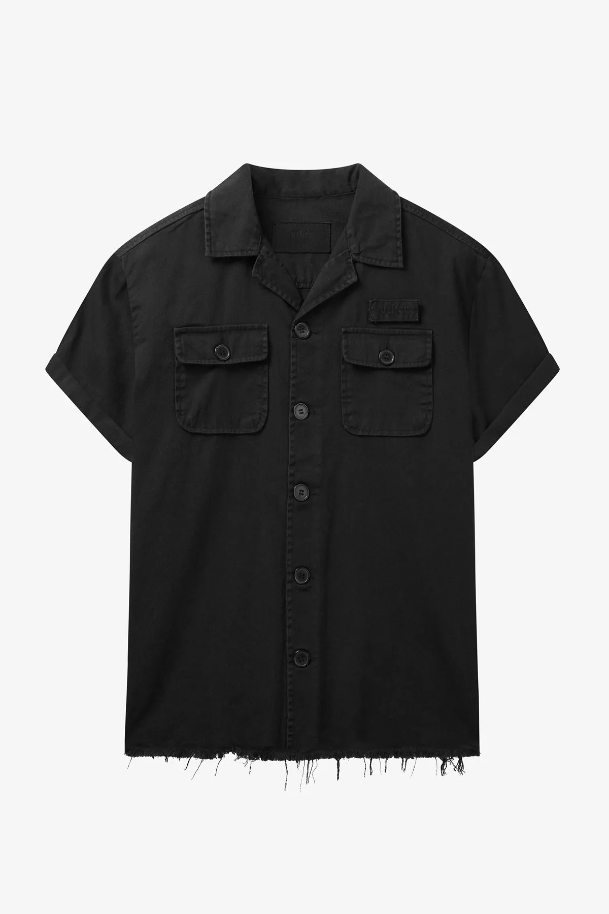 S/S Military Shirt | Relic Black