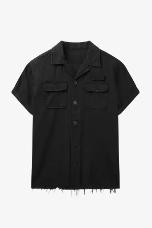 S/S Military Shirt | Relic Black