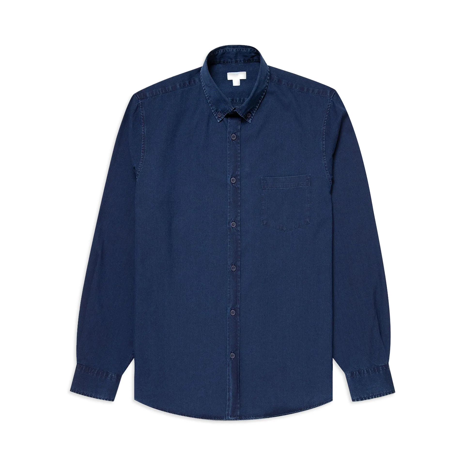 Sunspel Indigo Denim Shirt