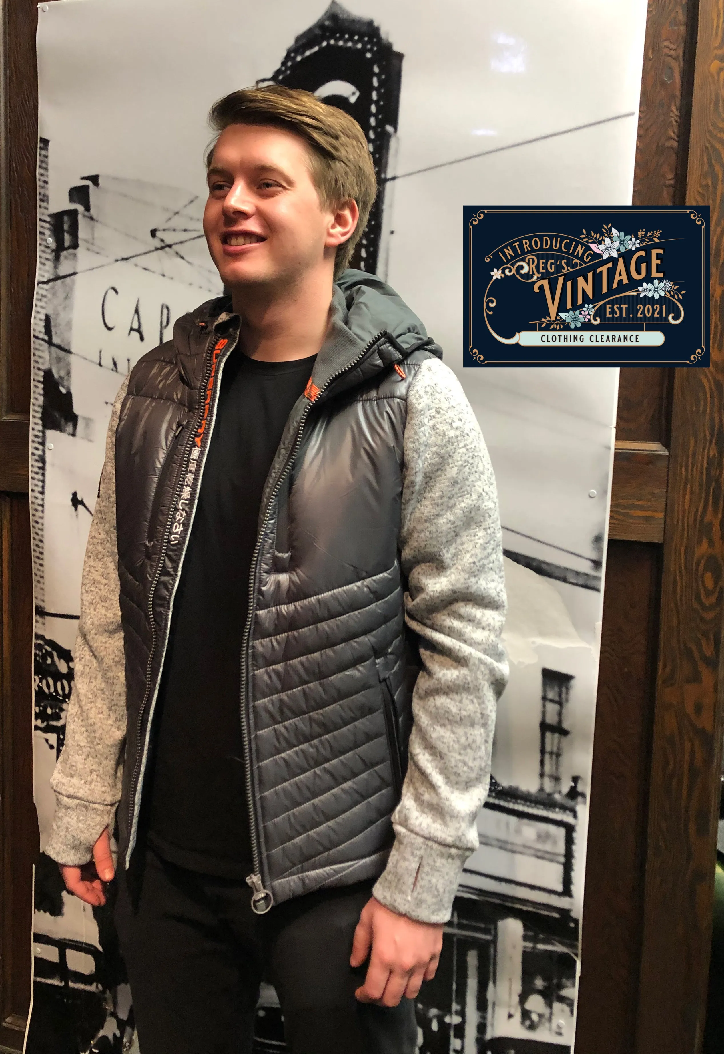 Superdry - Sonic Hybrid Zip Thru Jacket
