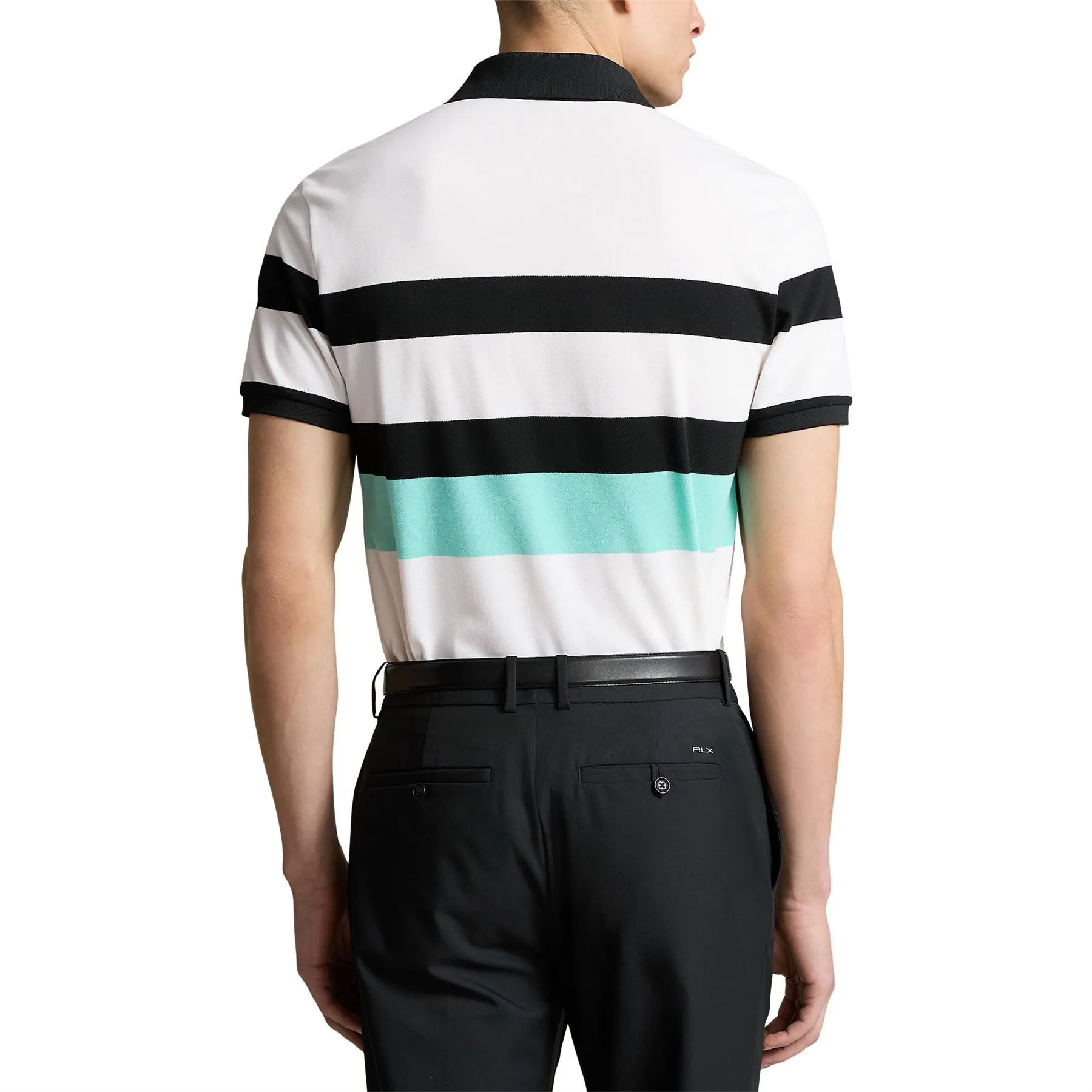 Tailored Fit Performance Polo Shirt Ceramic White Multi - SS24
