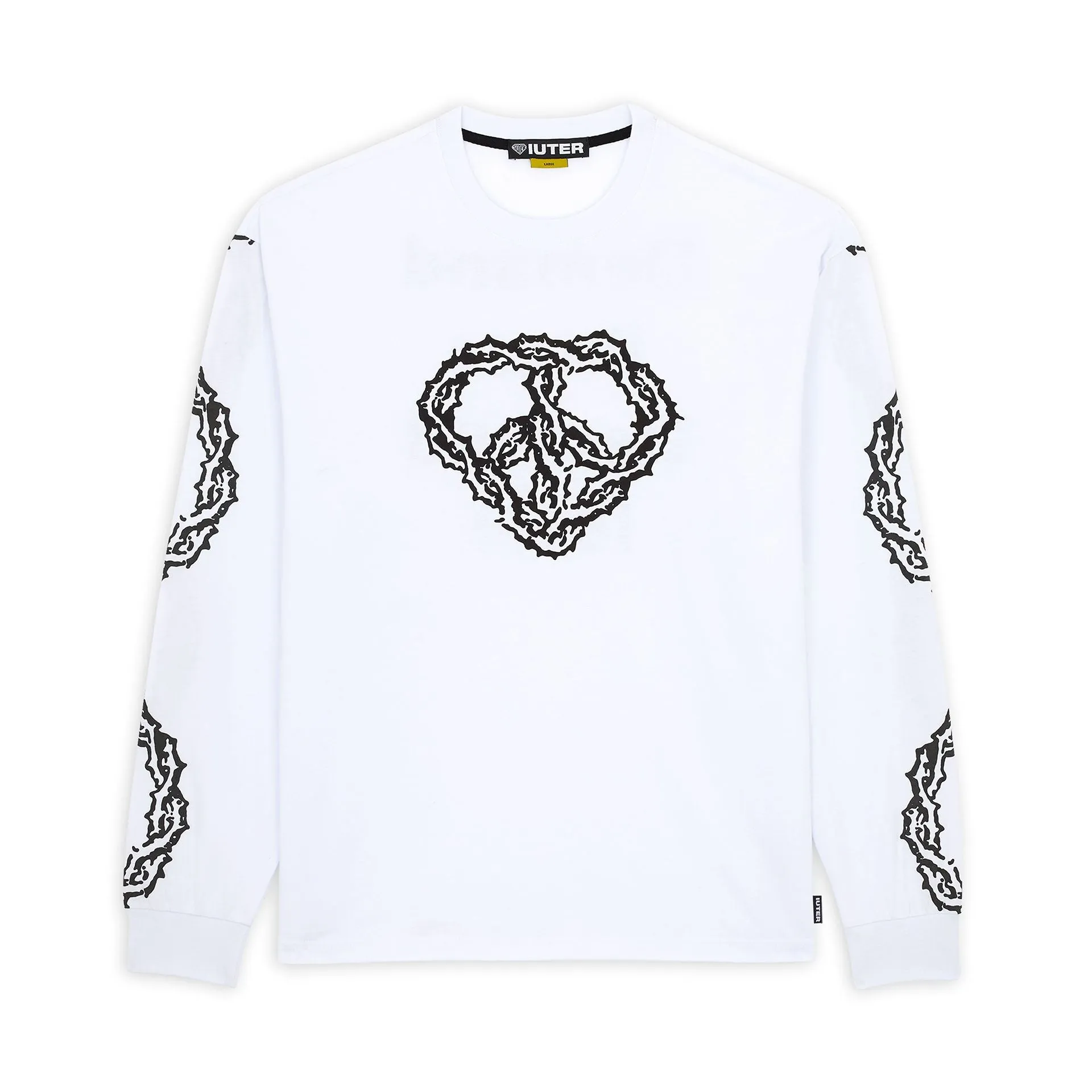 THORNS LS TEE WHITE