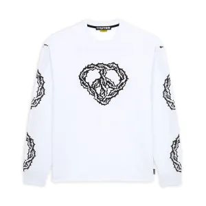 THORNS LS TEE WHITE