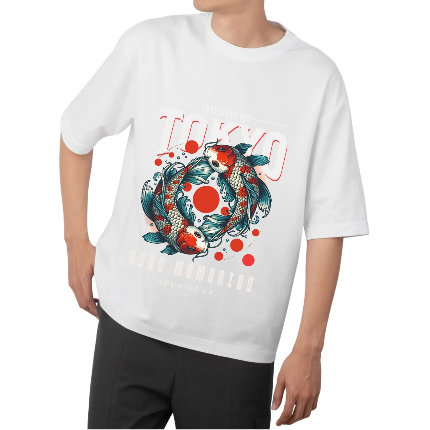 Tokyo good memeories Oversized T-shirt