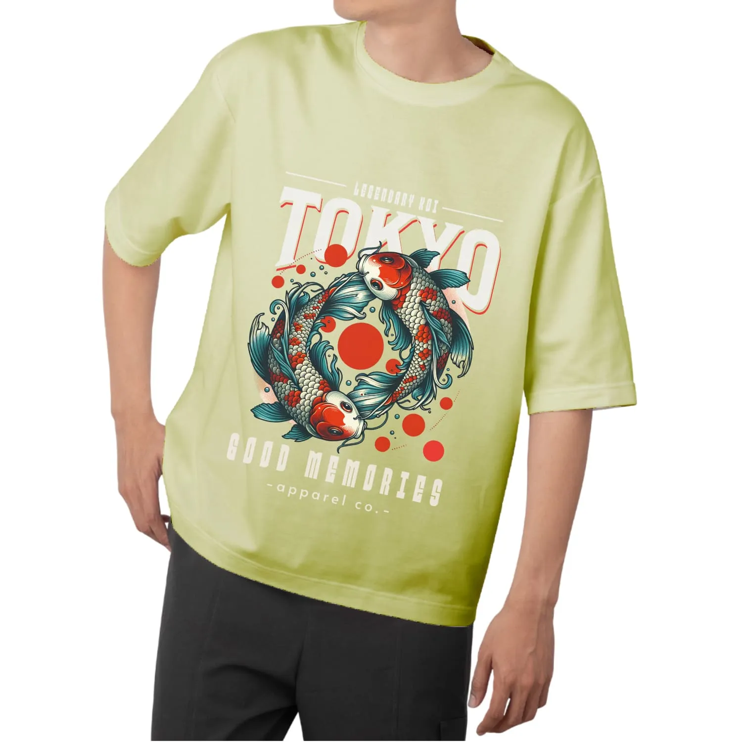 Tokyo good memeories Oversized T-shirt