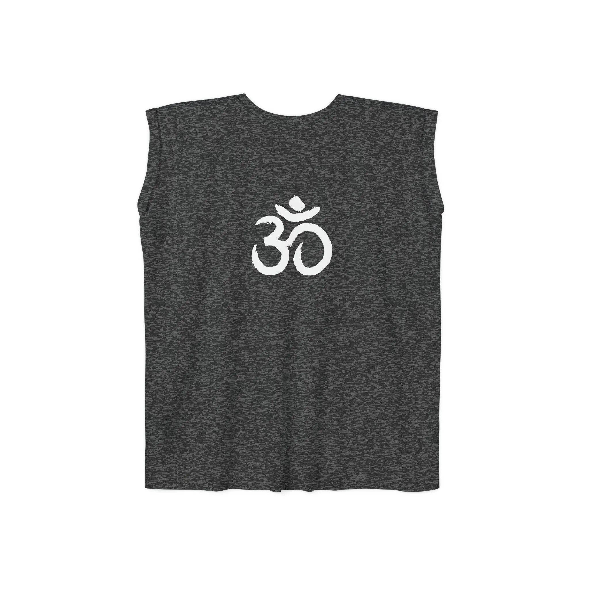 Tree of Life Flowy Rolled Cuffs Muscle Tee