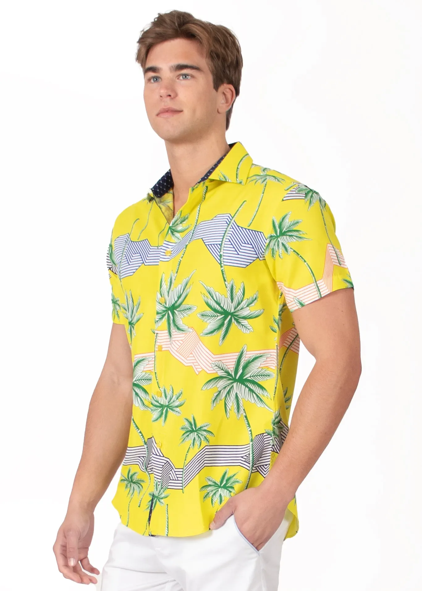'Tropical Architect' Short Sleeve Shirt