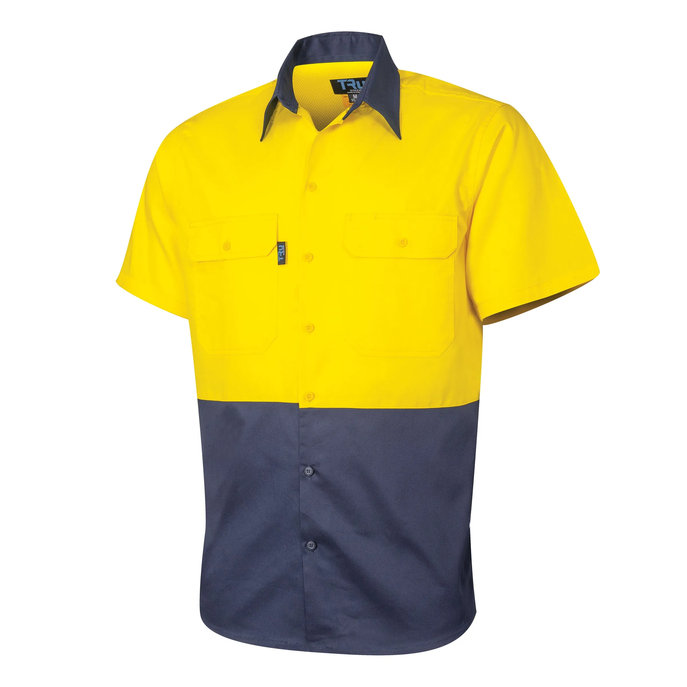 Tru Workwear Lightweight S/S Two Tone Cool Vented Shirt DS2165