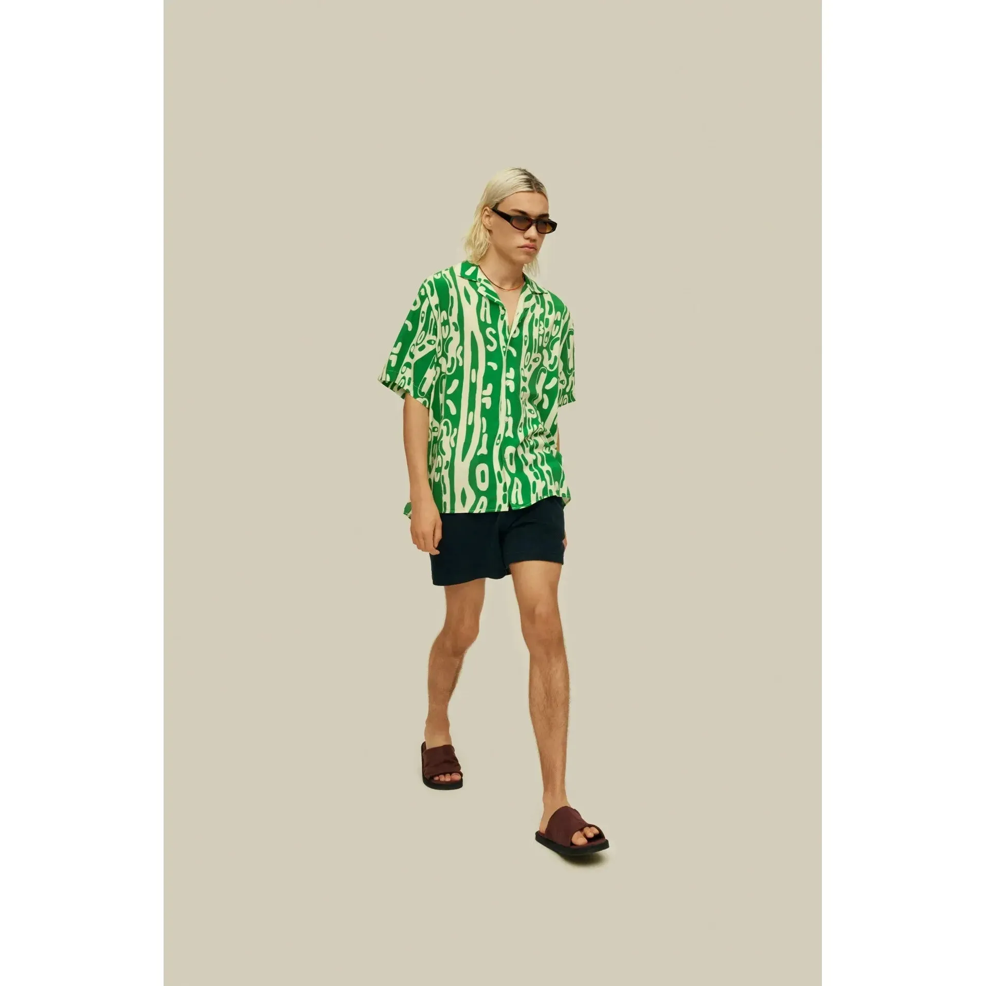 Verdant Jiggle Viscose Shirt