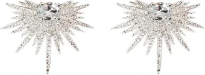 Vintage Rhinestone Statement Earrings Luxury Stars Drop Earrings Rhinestone Punk Earrings Boho Vintage Earrings for Women Jewelry
