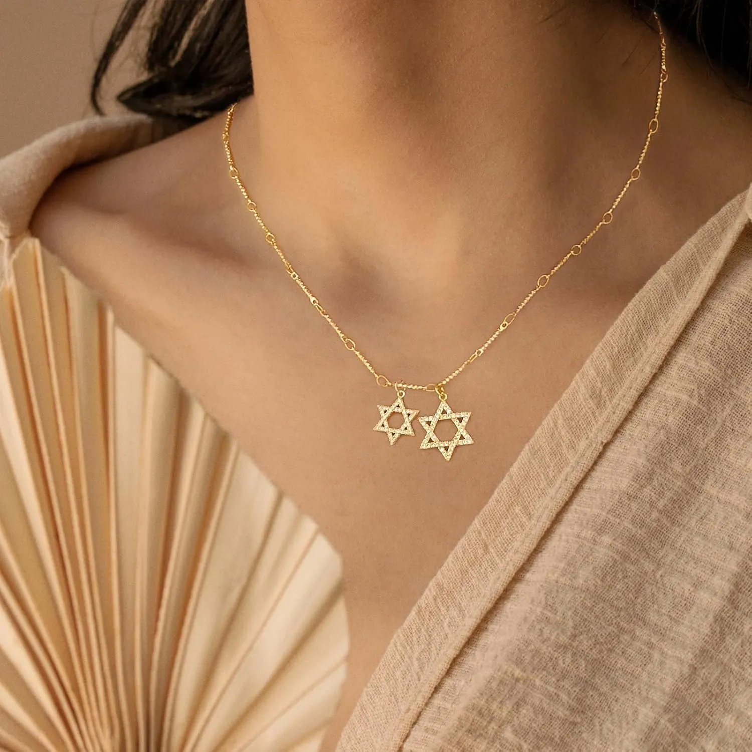 VIROMY Gold Cross Necklaces for Women Trendy 14K Gold Plated/Silver Cross Necklace,Cubic Zirconia Cross Necklaces for Women Men Boy Jewelry Gifts Double Cross Choker Necklace for Y2k Chains
