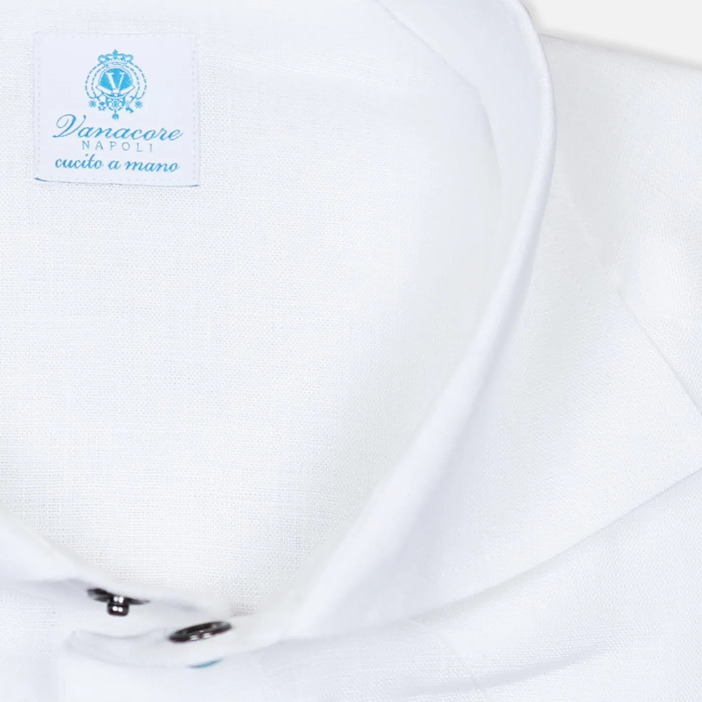 White Linen Rodeo Shirt
