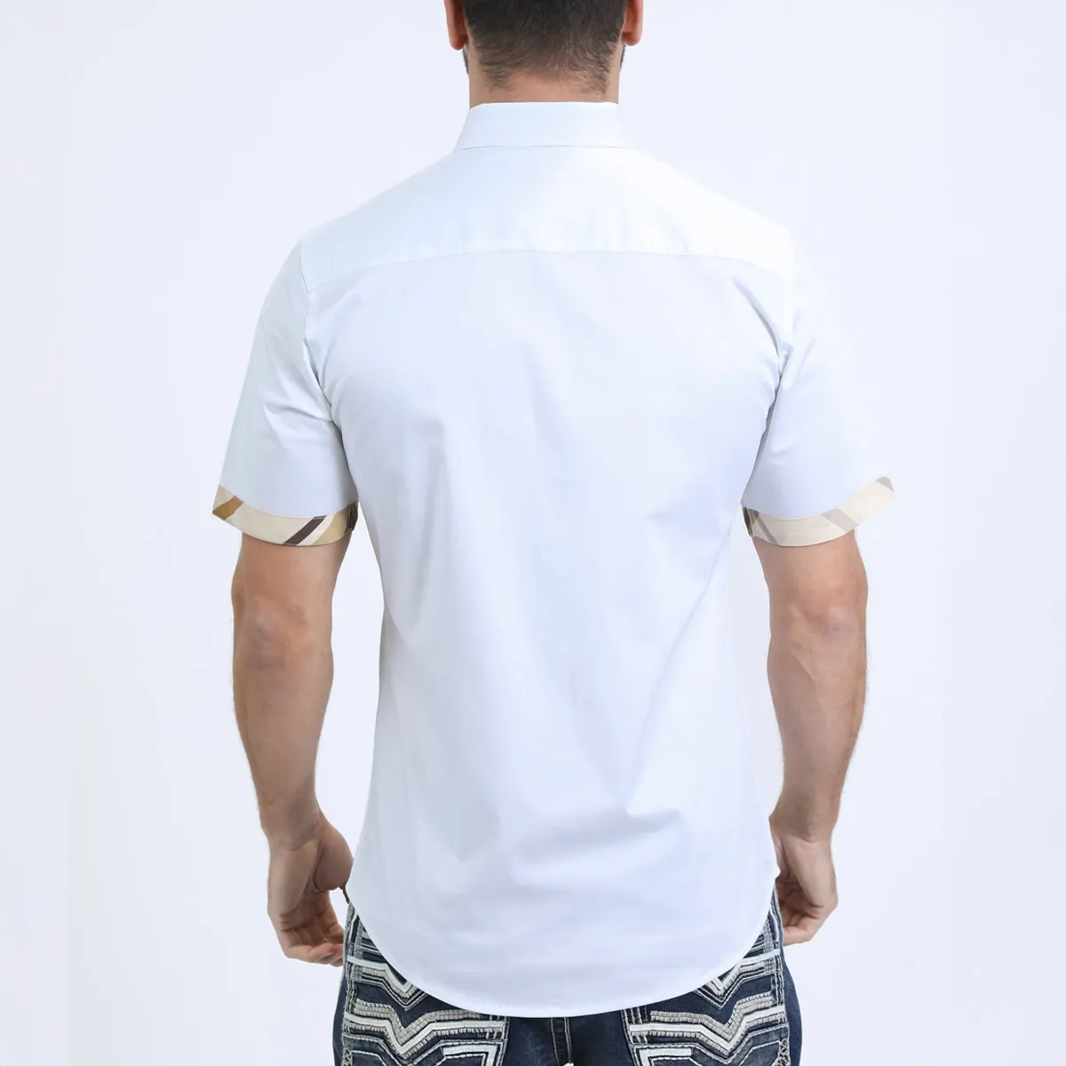 White Short Sleeve Shirt