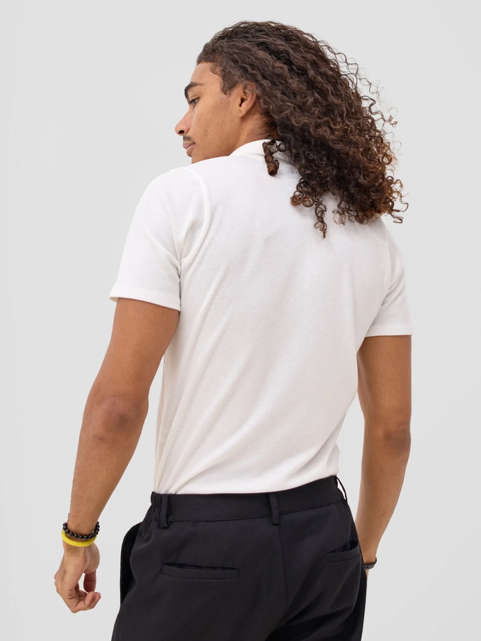 Zoya Sadira Men's Polo Shirt - White